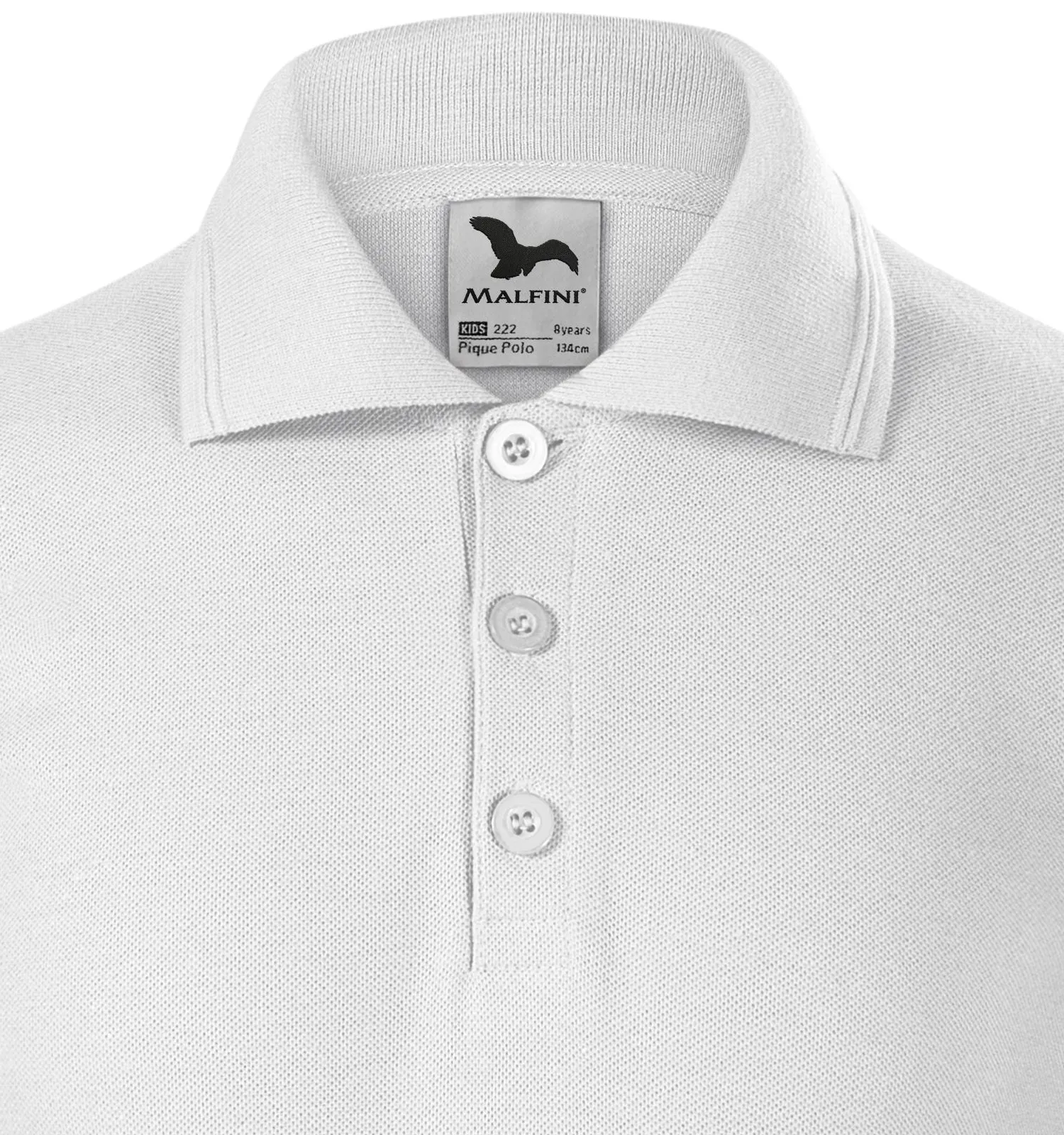 Polo majica za otroke - Zapenjanje s 3 gumbi