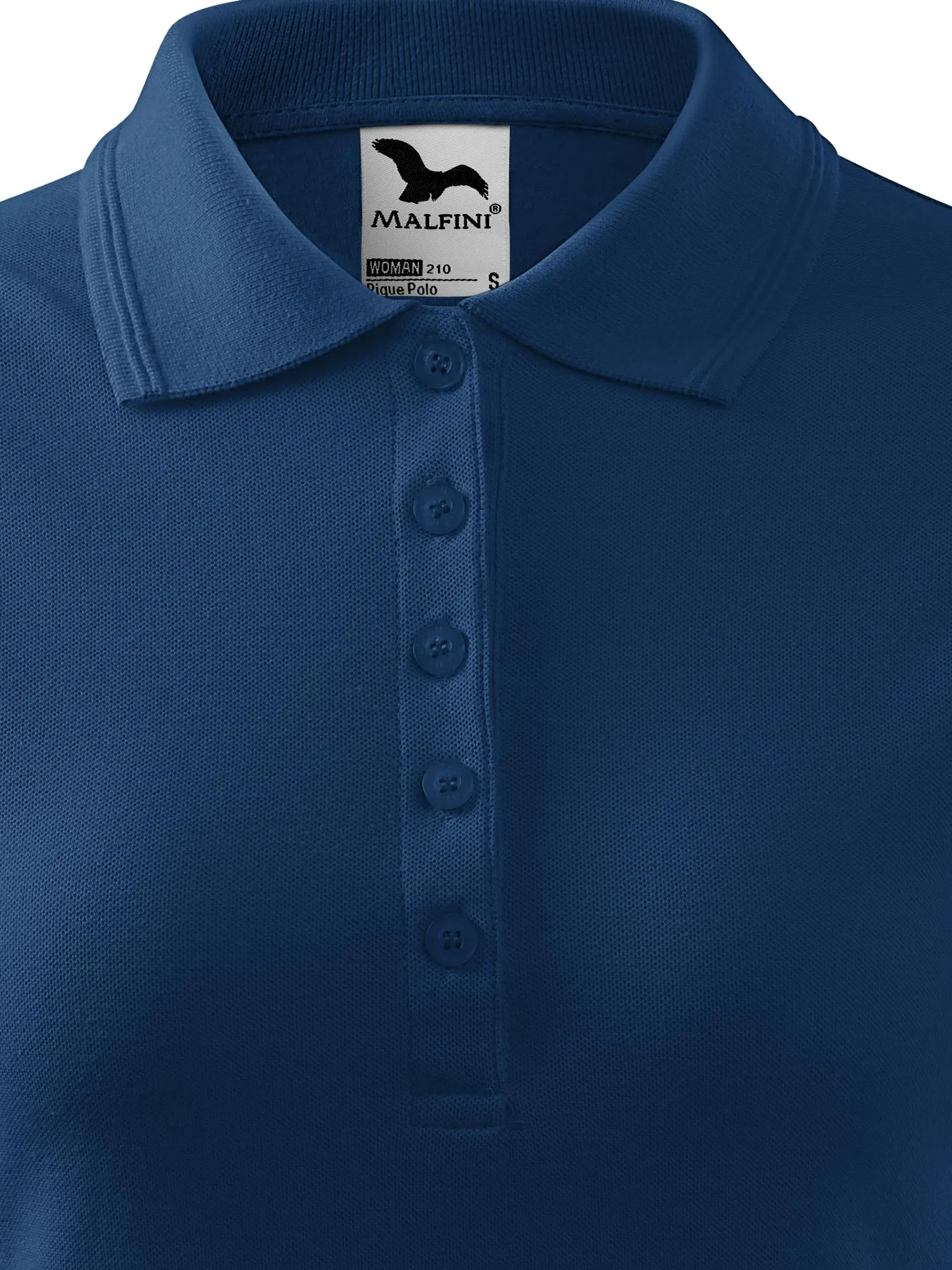 Ženska elegantna polo majica - Zapenjanje s 5 gumbi