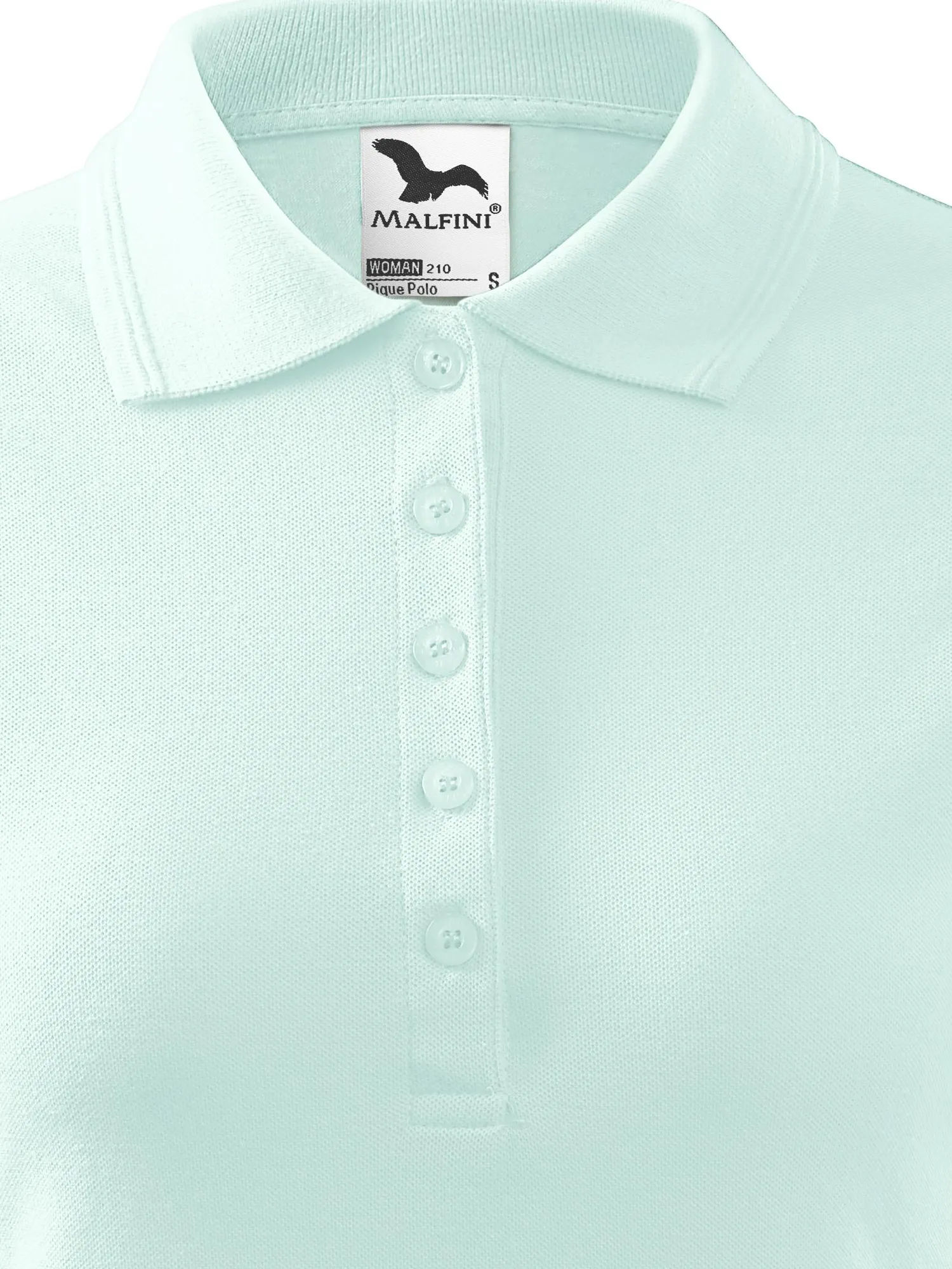 Ženska elegantna polo majica - Zapenjanje s 5 gumbi