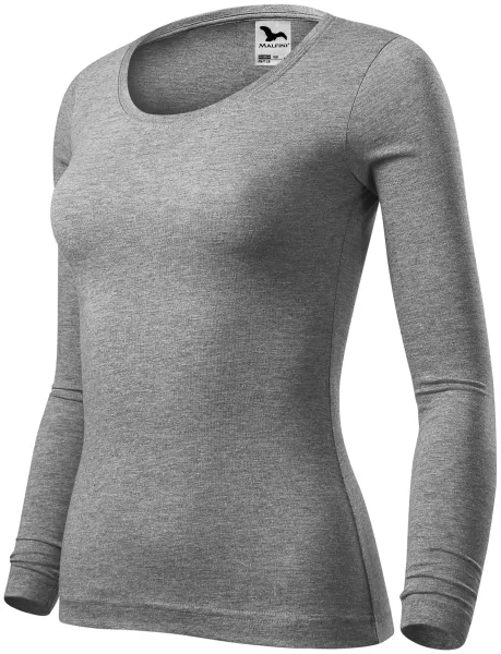 Ženska majica z dolgimi rokavi - Ženska bombažna majica za vsak dan