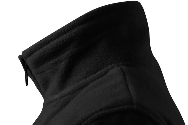 Ženska jakna iz flisa - Dvignjen ovratnik za zaščito vratu pred mrazom