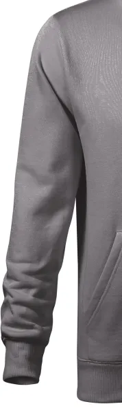 Moška jopica s kapuco brez zadrge - Klasični dolgi rokavi