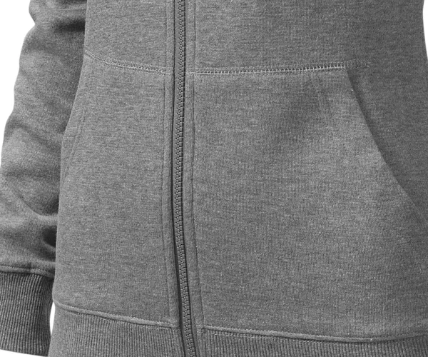 Ženska jopica s kapuco - žepi v slogu kenguruja