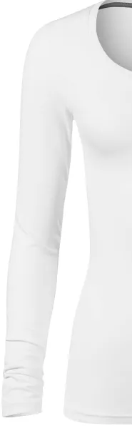 Ženska majica z dolgimi rokavi in globljim izrezom - Klasični dolgi rokavi