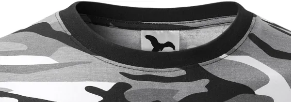 Kamuflažna majica - Klasičen okrogel izrez