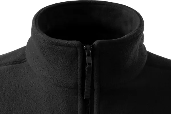 Klasičen telovnik iz flisa - Zapiranje z zadrgo do brade