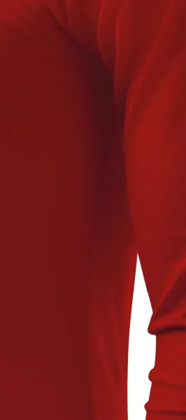 Moška majica z dolgimi rokavi - Kroj s stranskimi šivi