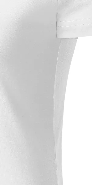 Ženska majica iz organskega bombaža - Kroj s stranskimi šivi