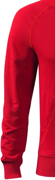 Moška kontrastna majica s kapuco - Klasični dolgi rokavi