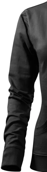 Ženska jopica brez kapuce - Klasični dolgi rokavi