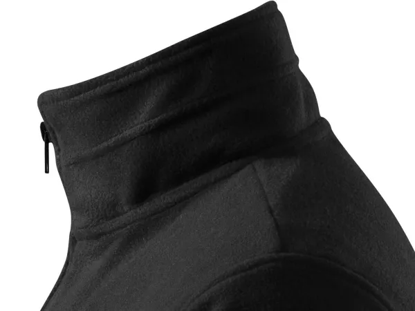 Moški flis jopič - Dvignjen ovratnik za zaščito vratu pred mrazom