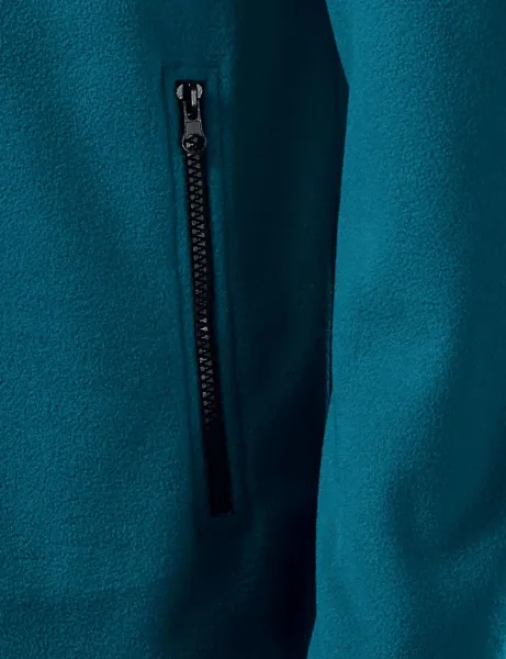 Topla jakna iz flisa unisex - Praktični žepi z zadrgo