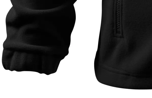 Moški flis jopič - Dolgi rokavi z elastičnimi manšetami