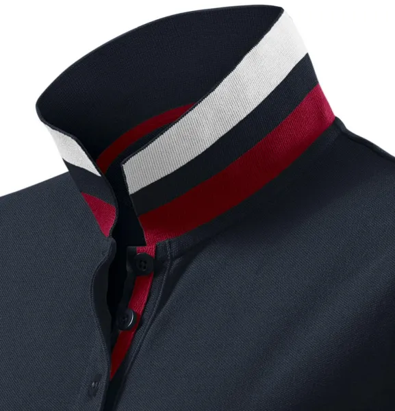 Ženska polo majica z ovratnikom navzgor - Ovratnica z dvema načinoma nošenja