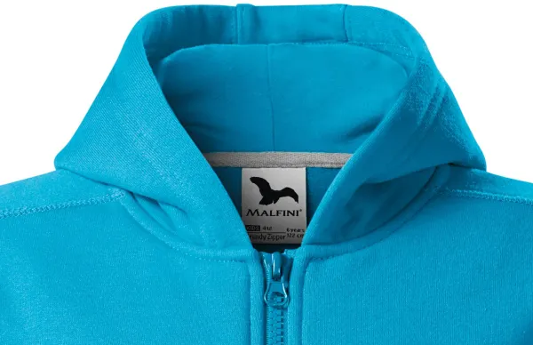 Otroška majica s kapuco - Kapuca z vrvicami