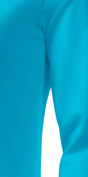 Ženska prilegajoča majica z dolgimi rokavi - Kroj s stranskimi šivi