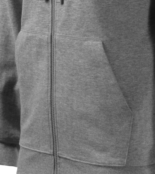 Moška jopica s kapuco - žepi v slogu kenguruja