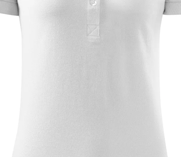 Ženska preprosta polo majica - Rahlo zožen kroj