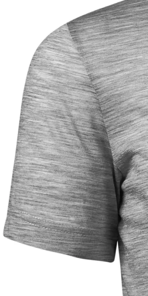 Moška majica iz merino volne - Klasični kratki rokavi