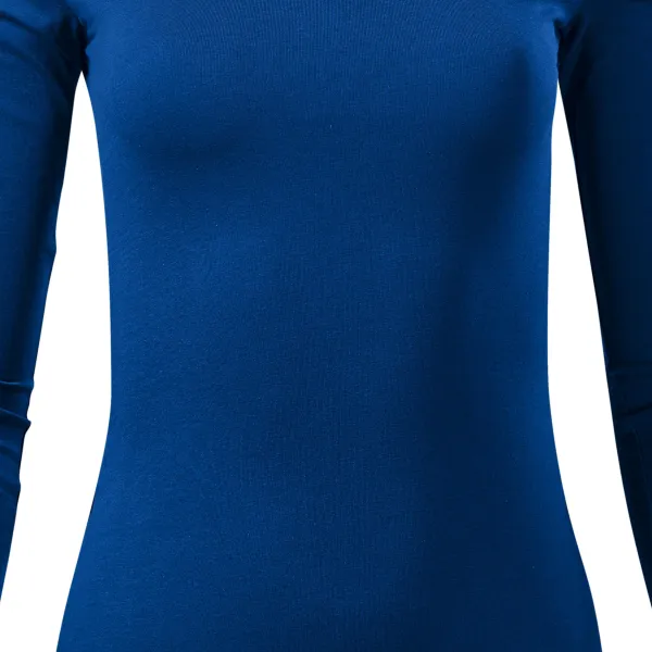 Ženska majica z dolgimi rokavi - Rahlo oprijet kroj