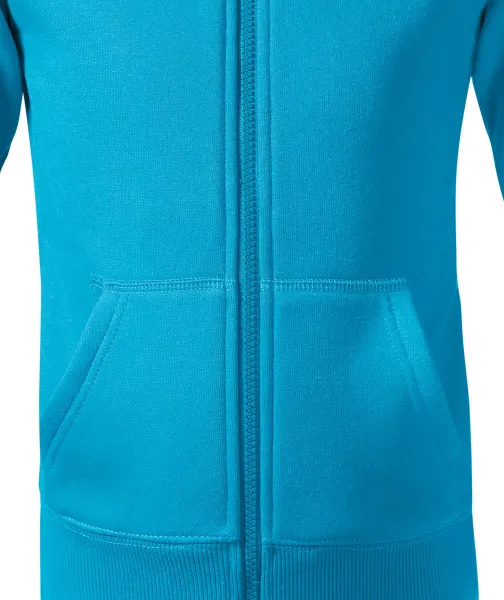 Otroška majica s kapuco - Ohlapen kroj s stranskimi šivi