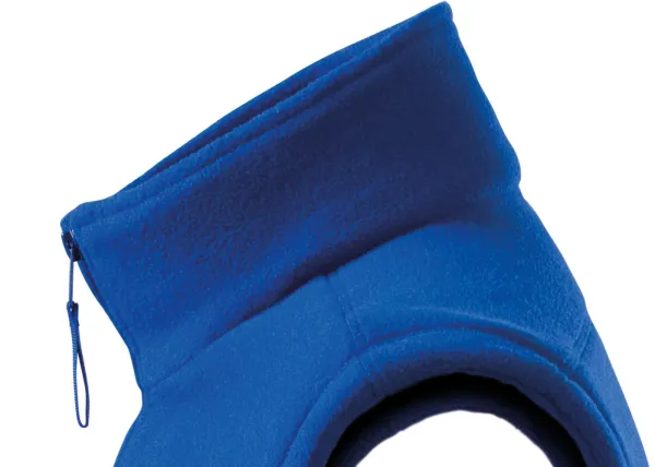 Klasičen telovnik iz flisa - Dvignjen ovratnik za zaščito vratu pred mrazom