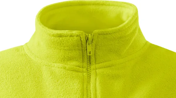 Ženska jakna iz flisa - Zapiranje z zadrgo do brade