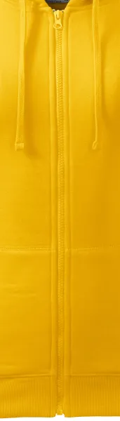 Ženska jopica s kapuco - Zadrga v barvi puloverja