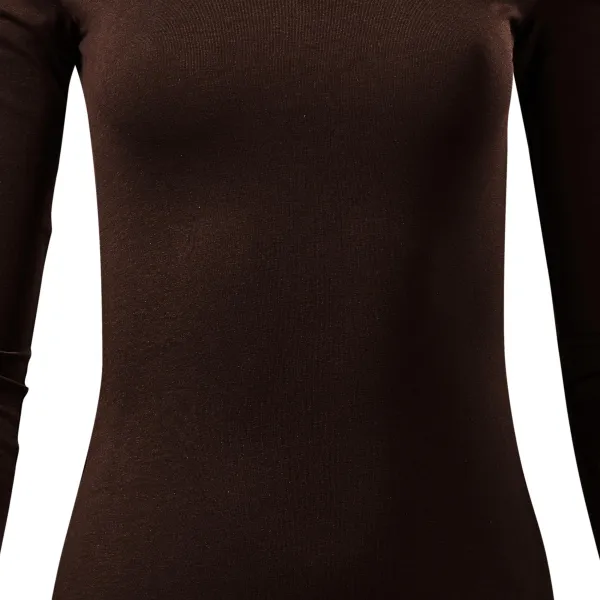 Ženska majica z dolgimi rokavi - Rahlo oprijet kroj