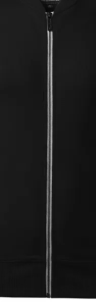 Ženska jopica s skritimi žepi - Bela kovinska zadrga