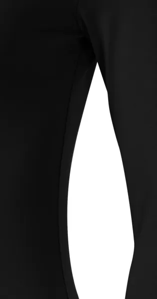 Ženska majica z dolgimi rokavi in globljim izrezom - Kroj s stranskimi šivi