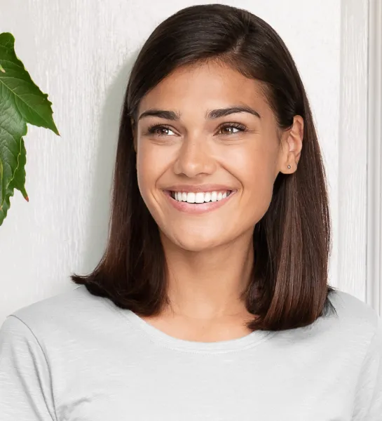 Ženska majica iz teksturiranega organskega bombaža - Klasičen okrogel izrez