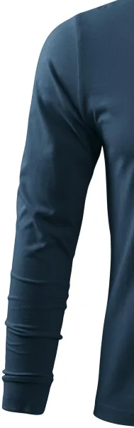 Moška polo majica z dolgimi rokavi - Dolgi rokavi z manšetami