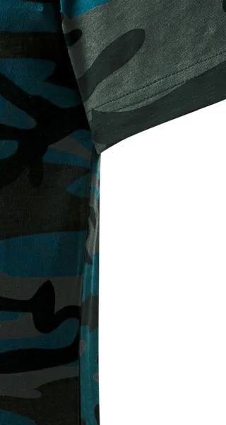 Otroška maskirna majica - Kroj s stranskimi šivi