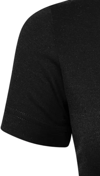 Ženska majica iz merino volne - Klasični kratki rokavi