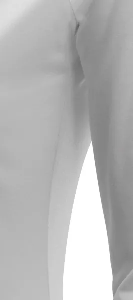 Ženska prilegajoča majica z izrezom V - Kroj s stranskimi šivi