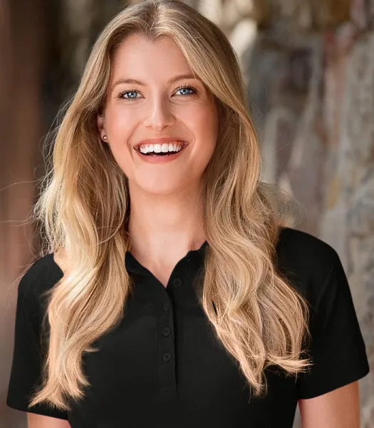 Ženska elegantna polo majica - Zapenjanje s 5 gumbi