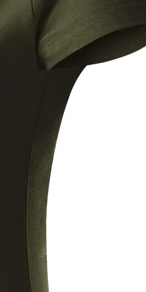 Ženska preprosta majica - Kroj s stranskimi šivi