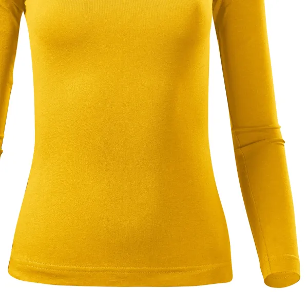 Ženska majica z dolgimi rokavi - Rahlo oprijet kroj