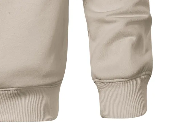 Udoben moški pulover s kapuco - Klasični dolgi rokavi