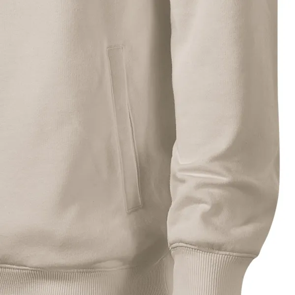 Udoben moški pulover s kapuco - žepi v slogu kenguruja