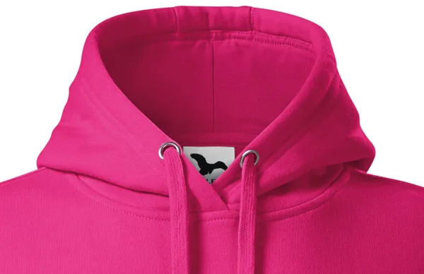 Ženska jopica s kapuco brez zadrge - Kapuca z vrvicami