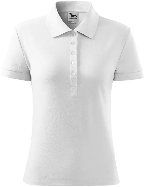 Ženska preprosta polo majica - Ženska lahka bombažna polo majica