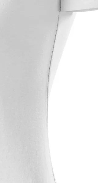 Ženska polo majica slim fit - Izrez s stranskimi šivi
