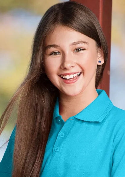 Polo majica za otroke - Zapenjanje s 3 gumbi