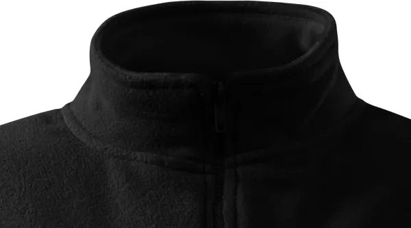 Ženska jakna iz flisa - Zapiranje z zadrgo do brade