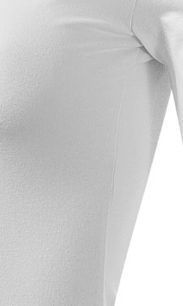 Ženska majica z dolgimi rokavi - Kroj s stranskimi šivi