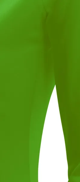 Ženska prilegajoča majica z izrezom V - Kroj s stranskimi šivi