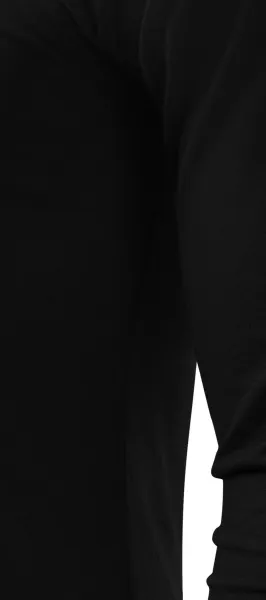 Moška majica z dolgimi rokavi - Kroj s stranskimi šivi