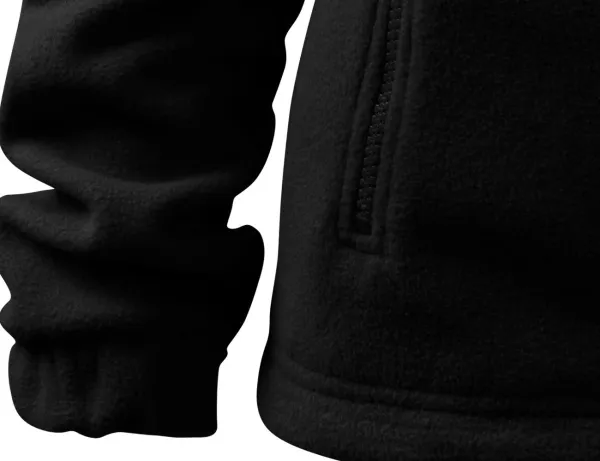 Ženska jakna iz flisa - Dolgi rokavi z elastičnimi manšetami